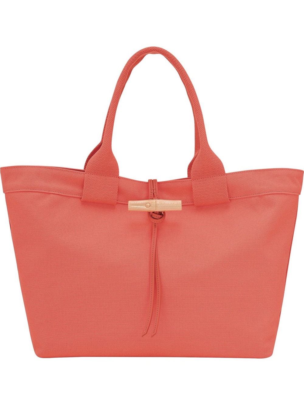 New Longchamp Le Roseau Large Tote Bag in Sunset Canvas